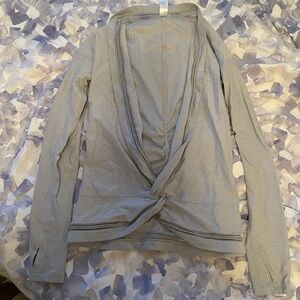 Ivivva Heather Gray Long Sleeve Top